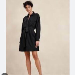 Banana Republic TWILL UTILITY MINI SHIRTDRESS